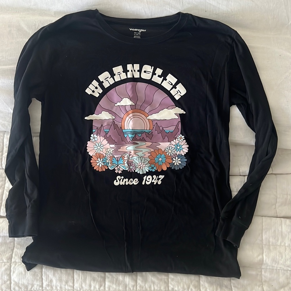 Wrangler ladies long sleeve tshirt